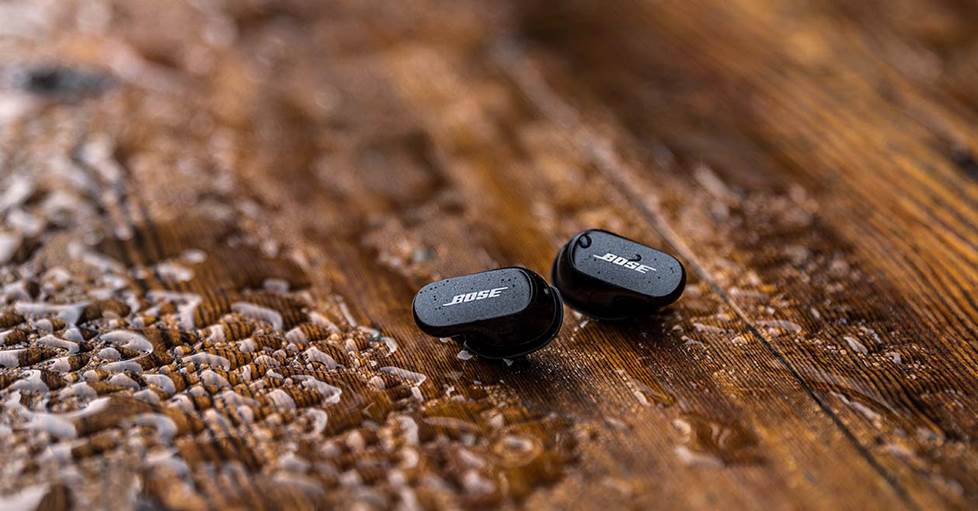 Weather resistant Bose QC Earbuds II